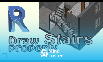 Revit How to draw Stairs properly