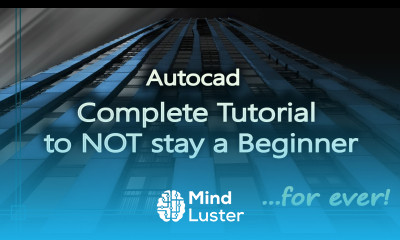 Autocad Complete tutorial for Intermediates Full tutorial 1h38m