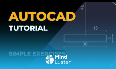 Autocad Complete exercises for beginners