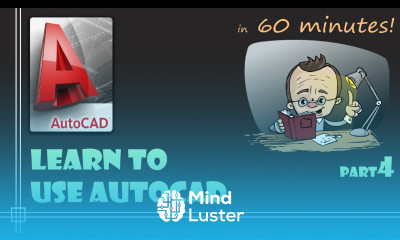 AutoCAD Complete tutorial for Beginners Learn to use Autocad in 60 minutes Part 4