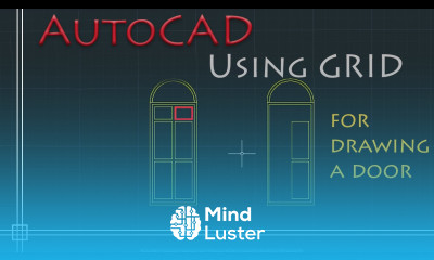AutoCAD How to draw Lines with Grid and Snap mode