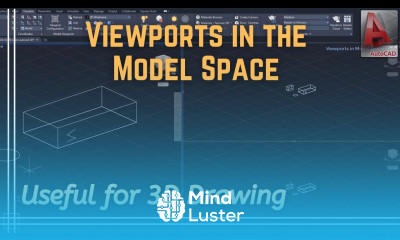 Autocad Viewports in Model Space for 3D drafting