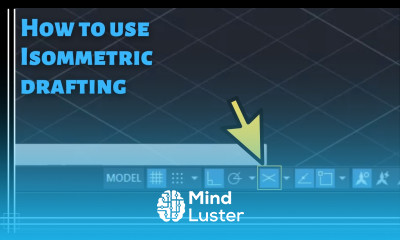 Autocad How to draw Isommetric isommetric projection