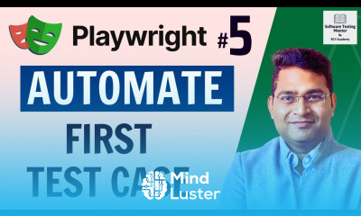 Playwright Tutorial 5 Automate First Test Case in Playwright