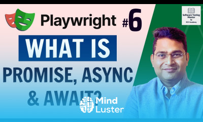 Playwright Tutorial 6 Promise Async and Await in Playwright