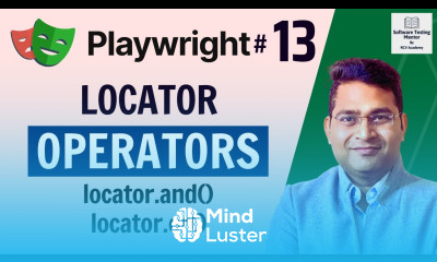 Playwright Tutorial 13 Locator operators in Playwright OR AND