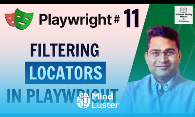 Playwright Tutorial 11 Filtering Locators Filter by in Playwright