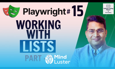Playwright Tutorial 15 Working with Lists in Playwright Part 2