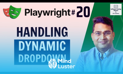Playwright Tutorial 20 How to Handle Dynamic Dropdown in Playwright