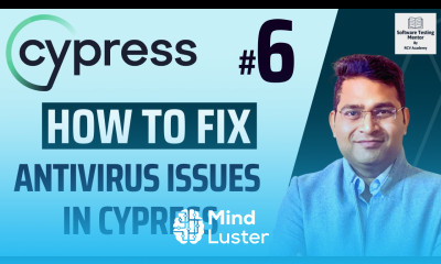 Cypress Tutorial 6 How to Fix Antivirus Blocking Cypress Tool Issue