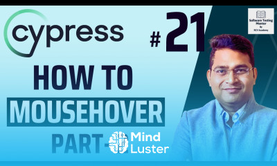 Cypress Tutorial 21 How to Mouseover in Cypress Part 2