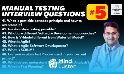 Manual Testing Interview Questions and Answers with Examples Part 5