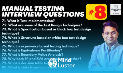 Manual Testing Interview Questions and Answers with Examples Part 8
