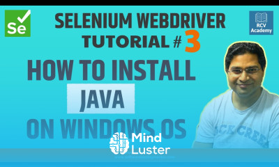 Selenium WebDriver Tutorial 3 How to install Java on Windows OS