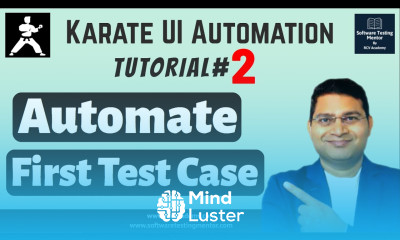 Karate UI Automation Tutorial 2 Automate your First Test Script