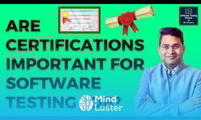 Are certifications Important for Software Testing Job