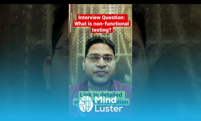 What is non functional testing Software testing interview Question shorts