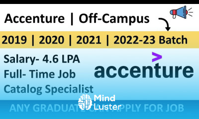 Accenture hiring for Application Development Associate Accenture Off Campus drive Career4freshers