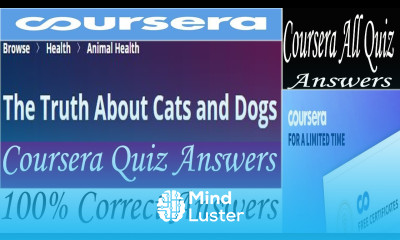 The Truth About Cats and Dogs Coursera Quiz Answers