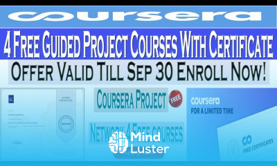 Coursera Free Guided Project Courses With Certificate Coursera Project Network 4 Free courses