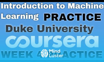 Introduction to Machine Learning week 4 Practice quiz answers Duke University Solutions Hub