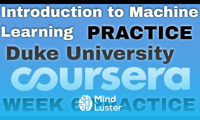 Introduction to Machine Learning week 6 Practice quiz answers Duke University Solutions Hub