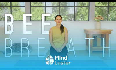 Bee Breath Bhramari Pranayama