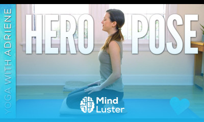 Hero Pose Virasana Foundations of Yoga