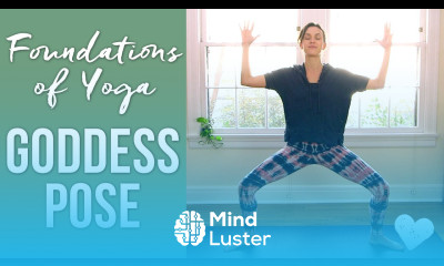 Goddess Pose Foundations of Yoga