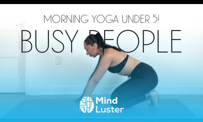 Morning Yoga UNDER 5 Yoga for Busy People DAY 13