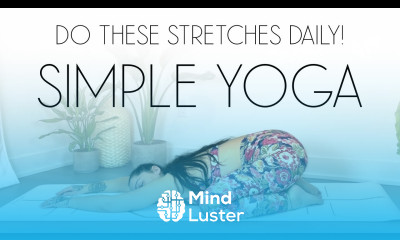 Simple Beginners Yoga Stretch Under 5 Mins 30 Day Yoga Challenge 2022 DAY 23