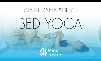 Gentle Yoga in Bed 30 Day Yoga Challenge 2022 DAY 24