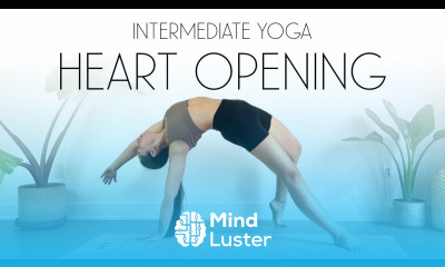 40 Min Minimal Cueing Heart Opening Yoga Flow Intermediate Yoga
