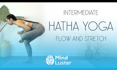 45 Min Minimal Cueing Hatha Yoga Flow for Strength Balance Flexibility Intermediate Yoga