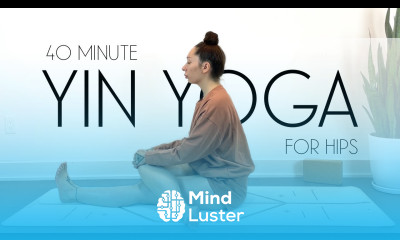 40 Min Yin Yoga for Hips with Minimal Cueing Intermediate Advanced Yoga