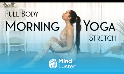 Morning Yoga Full Body Stretch in Bed 30 Day Morning Yoga Challenge