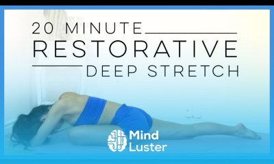 20 Minute Restorative Yoga BEST Yoga for Relaxation