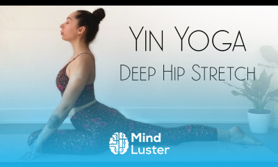 Yin Yoga Hip Stretches for Better Sleep Tension Release
