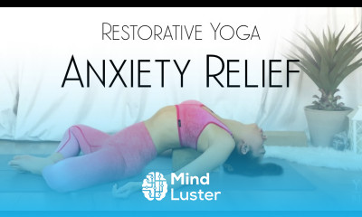 Yoga for Anxiety with Yoga Blocks BEST Yoga for Stress