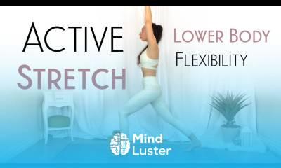 Beginners Yoga For Leg Flexibility ACTIVE LEG STRETCHES DAY 20 Yoga For Inflexible People