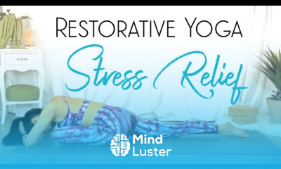 Restorative Yoga for Stress and Relaxation Yoga in Bed