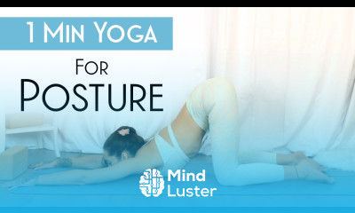 1 Minute Yoga For Posture and Upper Back Tension