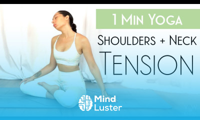 1 Minute Yoga Shoulder Neck Tension Relief