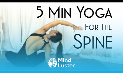 5 Minute Yoga for Back Tension 6 Movements of the Spine