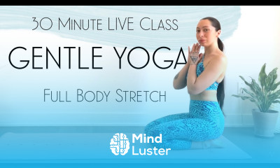 LIVE Yoga Class 30 Minute Gentle Morning Yoga Full Body Stretch