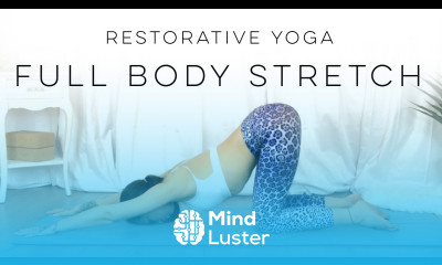 20 Minute Restorative Yoga Full Body Stretch 30 Days Of Yoga