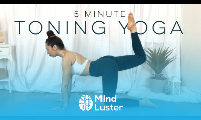 5 Minute Yoga WORKOUT For Toned Legs
