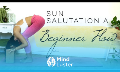5 Minute Morning Yoga Flow For Beginners Half Sun Salutation A