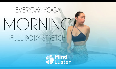 5 Min Everyday Morning Yoga Full Body Stretch 30 Day Yoga Challenge 2022 DAY 4