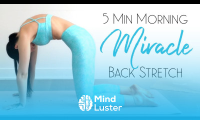 5 Minute Morning Yoga Stretch for Back Tension